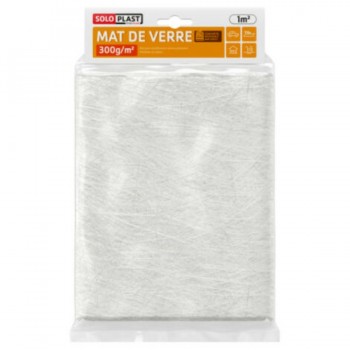 MAT DE VERRE 300G/M² 1M²...