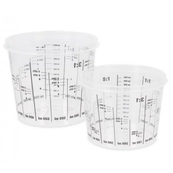 GODET GRADUÉ DE MELANGE.